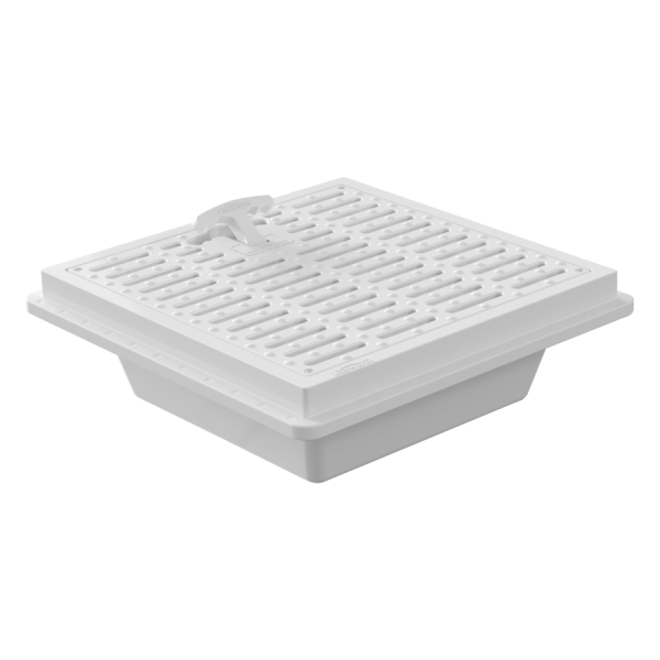 Lüxwares 30x30 KOKU KESİCİLİ IZGARALI ZEMİN SÜZGECİ
