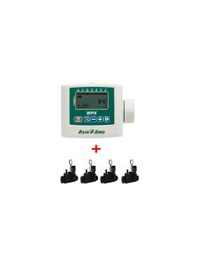Rain Bird ESP-9VOLT 4 İSTASYONLU MODEL VE 100 HV 9 VOLT SELENOİD VANA 4 ADET